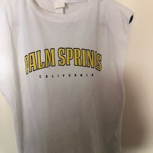 H&M Palm Springs Sleeveless Shirt